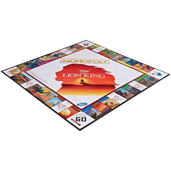 Monopoly Board Game - The Lion King Edition (2 to 6 players, For ages 8+)
