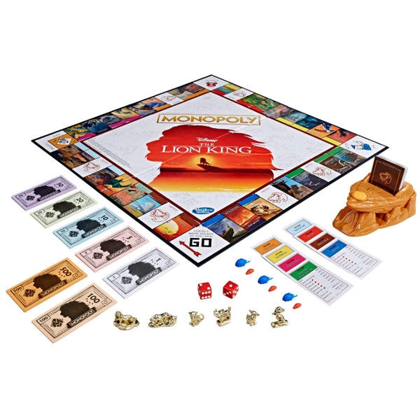 Monopoly Board Game - The Lion King Edition (2 to 6 players, For ages 8+)