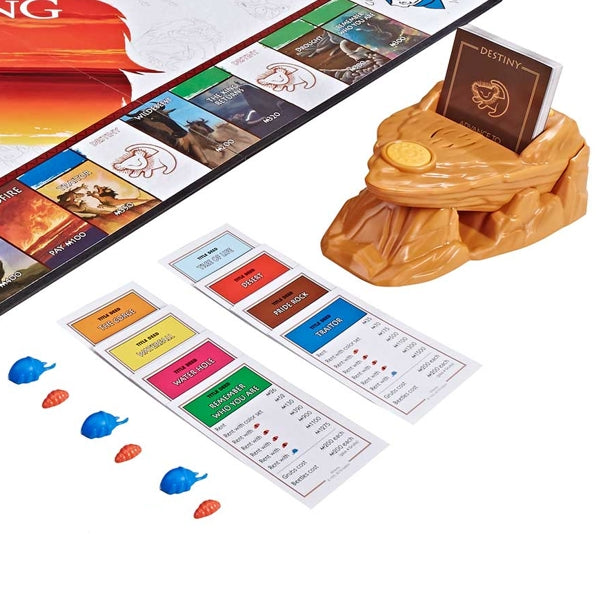 Monopoly Board Game - The Lion King Edition (2 to 6 players, For ages 8+)