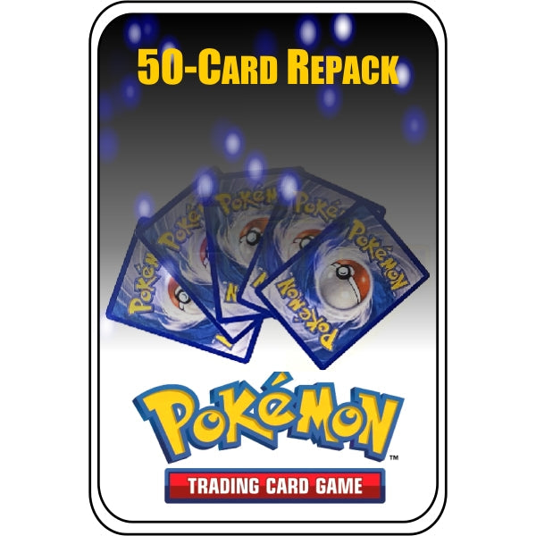 Pokemon Trading Card Game Collection - 50 Assorted TCG Cards Package